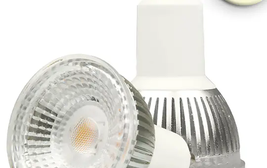 ISOLED 112035 LED-Strahler COB GU10 dimmbar 6 W, 2700 K, 70°