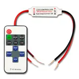 ISOLED 113306 LED-Controller mini Profileinbau 1 x 3 A, Dimmer, Fernbedienung