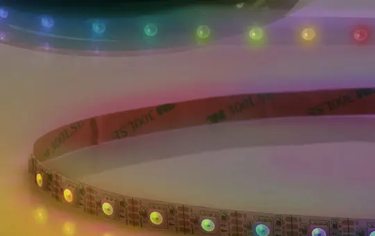 ISOLED 114662 LED-Strip 12 V WLED 5 m Rolle 60 LED/m, IP20