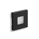 QLES WEQ0814 Wandeinbauleuchte Quadrat System-M beleuchtet, LED, 3000 K | anthrazit