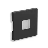 QLES WEQ6034 Wandeinbauleuchte Quadrat D-Life beleuchtet, LED, 3000 K | anthrazit