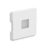 QLES WEQ6035 Wandeinbauleuchte Quadrat D-Life beleuchtet, LED, 3000 K | lotosweiß