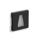 QLES WET0814 Wandeinbauleuchte Trapez System-M beleuchtet, LED, 3000 K | anthrazit