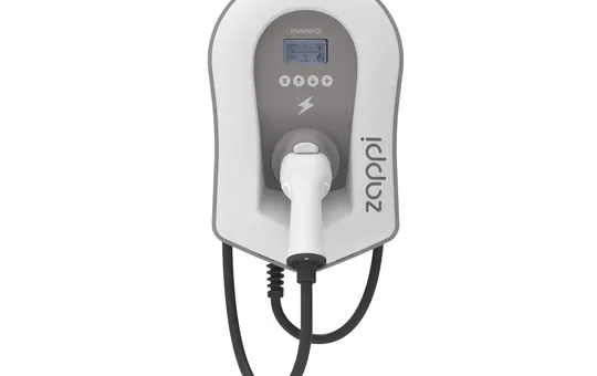 MYENERGI ZAPPI-2H22UW-T Wallbox V2 22 kW, mit Ladedose | weiß