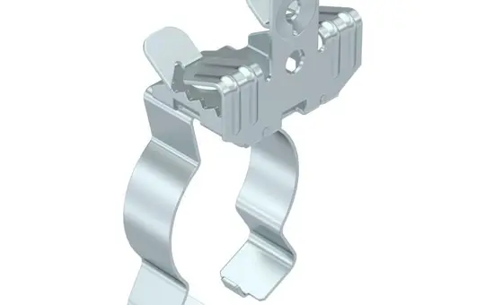 OBO BETTERMANN 1488633 Trägerklammer Rohraufnahme unten SCVPC 7-13 D40