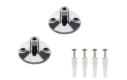 SLV 186302 Wandhalter für TENSEO Niedervolt-Seilsystem chrom | 3 cm