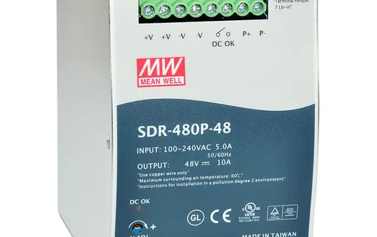 MEANWELL SDR-480-48 REG-Netzteil 48 V SDR 480 W