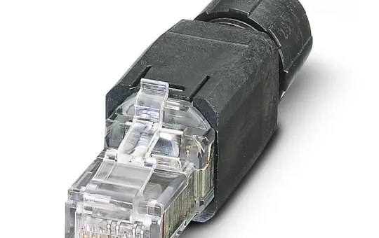 PHOENIX VS-08-RJ45-5-Q/IP20 BK RJ45-Steckverbinder 8-polig, Cat.5 | schwarz