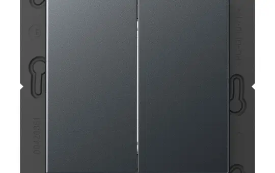 JUNG MATA595ANM Matter Taster Serie AS/A 2-fach/4-fach | anthrazit matt