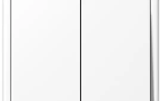 JUNG MATSLS995WWM Matter Taster Set Serie LS 2-fach/4-fach | schneeweiß matt