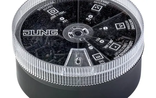 JUNG S-BOXPLSW Schraubensortiment für Abdeckungen