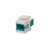 JUNG SCOM3AQ Glasfaser Keystone-Modul OM3 | aqua