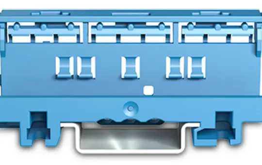 WAGO 221-500/000-006 Befestigungsadapter Serie 221 blau | 4 mm²
