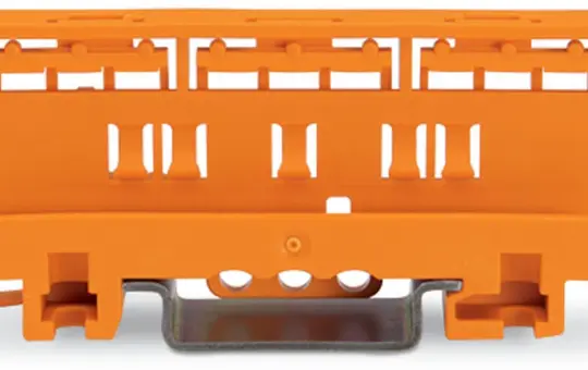 WAGO 221-500 Befestigungsadapter Serie 221 orange | 4 mm²
