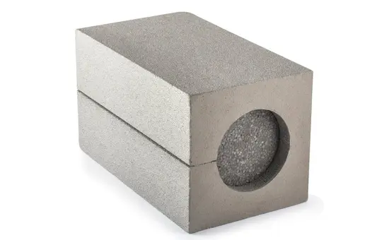 LEAF VENTILATION 701046 Leaf Premium Montageblock Mauerstärke: 300-365 mm | ø180 mm