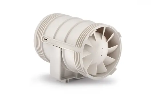LEAF VENTILATION 702494 Leaf Axial 1 Rohreinschubventilator 15 W | ø100 mm