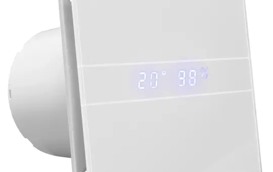 LEAF VENTILATION 702616 Leaf Axial 4 Abluftventilator Feuchtigkeitsautomatik | ø100 mm