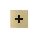 BASALTE 0131-08 Wandsockelabdeckung EVE Plus messing gebürstet