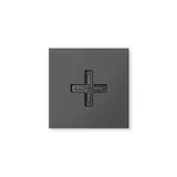 BASALTE 0131-22 Wandsockelabdeckung EVE Plus brushed volcanic grey