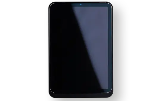 BASALTE 0124-03 Wandhalterung EVE Plus Mini iPad mini 8,3 Zoll | schwarz gebürstet