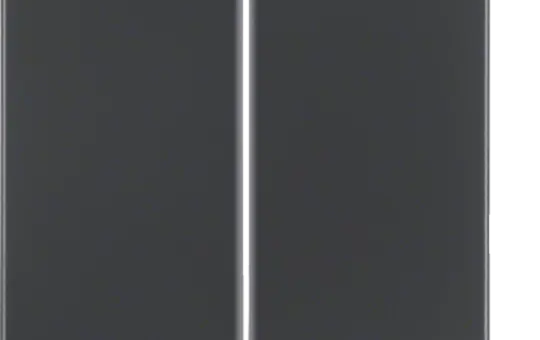 BERKER MAN0202623 KNX-RF-Taste quicklink Q.1/Q.3 2-fach | tiefschwarz matt