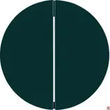 BERKER MAN0300524 Tastdimmerabdeckung R.Classic 2-fach | dunkelgrün matt