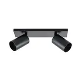 DEKO-LIGHT 348248 Deckenleuchte CAN TILT GU10 2-fach, eckig | schwarz