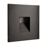 DEKO-LIGHT 930487 Wandleuchten-Abdeckung ALWAID II eckig Stufe | schwarz