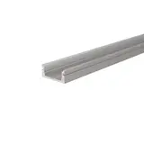 DEKO-LIGHT 970027 LED-Aufbauprofil flach bis 11,3 mm Stripbreite | silber gebürstet | 2 m