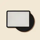 DISPLINE DSP-5-11-1100-12 Wandhalterung Moonlight Wall iPad Air 4/5 10,9 Zoll/Air 11 Zoll/Pro 11 Zoll | schwarz eloxiert
