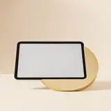 DISPLINE DSP-5-20-1100-13 Tischständer Sunset Stand iPad Air 4/5 10,9 Zoll/Air 11 Zoll/Pro 11 Zoll | gold eloxiert