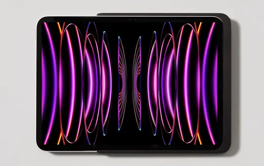 DISPLINE DSP-2-13-1100-12-C Wandhalterung Dame Wall Home 2.0 iPad Air 4/5 10,9 Zoll/Air 11 Zoll/Pro 11 Zoll | schwarz eloxiert