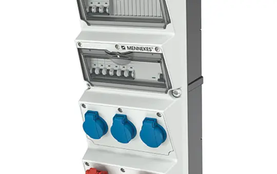 MENNEKES 940002 Steckdosenkombination AMAXX 2x CEE 16 A, 3x Steckdosen