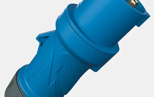 MENNEKES 13513 Stecker PowerTOP Xtra ErgoCONTACT 32 A, 3-polig, 230 V