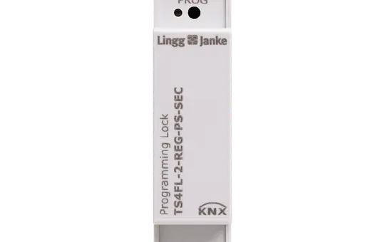 LINGG&JANKE 79889 SEC KNX Secure Programmierschloss 4-fach, Tasterschnittstelle