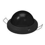 ZENNIO ZPDCMSA KNX-Präsenzmelder Presentia C Multisensor Standard | schwarz