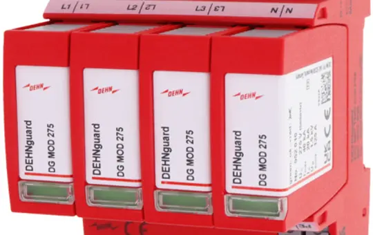 DEHN 942405 Überspannungsableiter Typ 2+3 DEHNguard MP 4-polig, TN-S, Fernmeldekontakt, 275 V