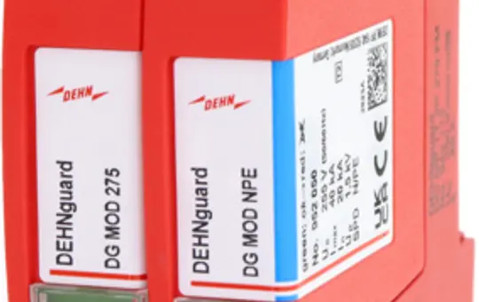 DEHN 942115 DEHNguard Überspannungsableiter Typ 2+3 2-polig, TT+TN-S, Fernmeldekontakt, 275 V