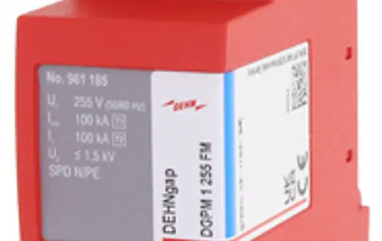 DEHN 961185 DEHNgap N-PE-Blitzstrom-Ableiter Typ 1+2 Fernmeldekontakt, 255 V