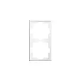 ZENNIO ZS70FM2MW Abdeckrahmen ZS70FM 2 Module | weiß matt