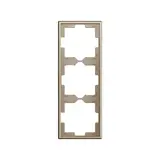 ZENNIO ZS70FM3C Abdeckrahmen ZS70FM 3 Module | champagner