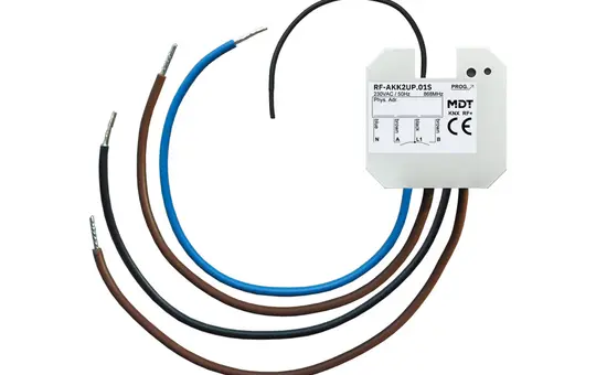 MDT RF-AKK2UP.01S KNX-RF-Schaltaktor 2-fach, Secure