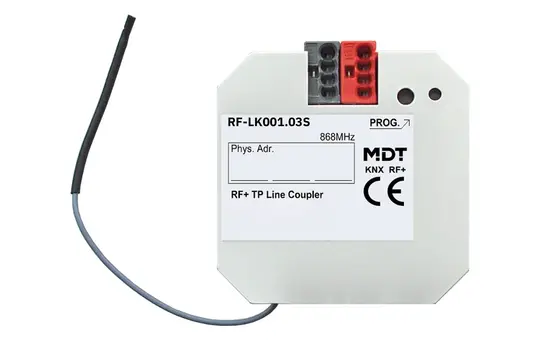 MDT RF-LK001.03S KNX-RF-Medienkoppler Unterputz, Secure