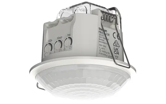 THEBEN PIRA T8-2 DE Deckenpräsenzmelder PIRA 1 Kanal Licht, 1 Kanal Präsenz, DE | weiß