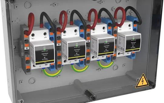 CITEL 157408 Generatorenanschlusskasten GAK4.K2x10.K1x10.DP6-1-XS