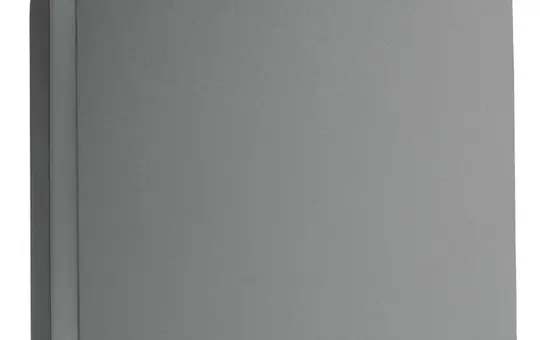 BRUMBERG 10034693 LED-Wandanbauleuchte DRONA eckig, 9 W, 665 lm, 3000K, 120° | struktursilber