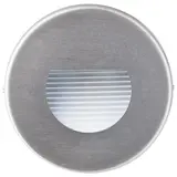 BRUMBERG 10128203 LED-Wandeinbauleuchtenset TIBELL rund | edelstahl matt