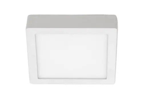 BRUMBERG 12249073 LED-Anbaupanel FLAT37 rund 18 W, 1290 lm, 3000K, 100° | weiß matt