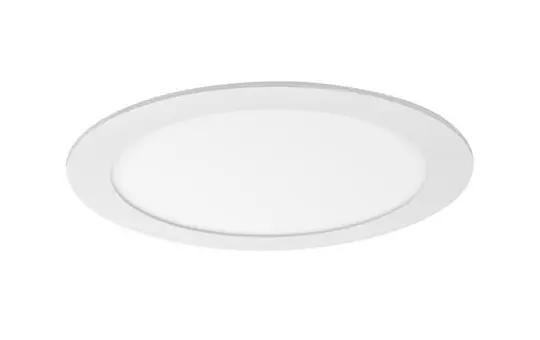 BRUMBERG 12453173 LED-Einbaupanel FLAT350 rund 16 W, 1660 lm, 2700-4000K, 115° | strukturweiß