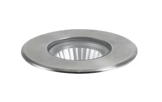 BRUMBERG 14053223 LED-Bodenanbauleuchte BOLED 12 W, 1050 lm, 3000K, 38° | edelstahl matt